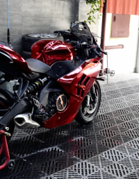 Gloss Red Mirror Chrome Car Vinyl Wrap review 1