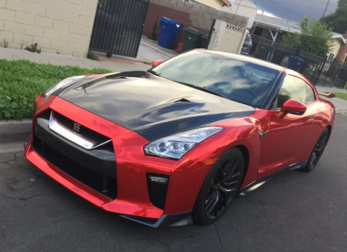 Gloss Red Mirror Chrome Car Vinyl Wrap review 