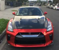 Gloss Red Mirror Chrome Car Vinyl Wrap review 1