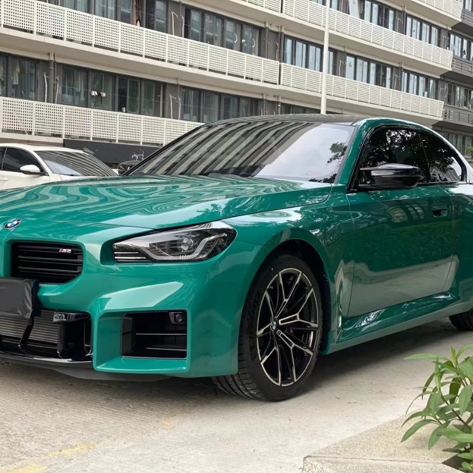 Super Gloss Pine Green Car Vinyl Wrap review Finn.p 03