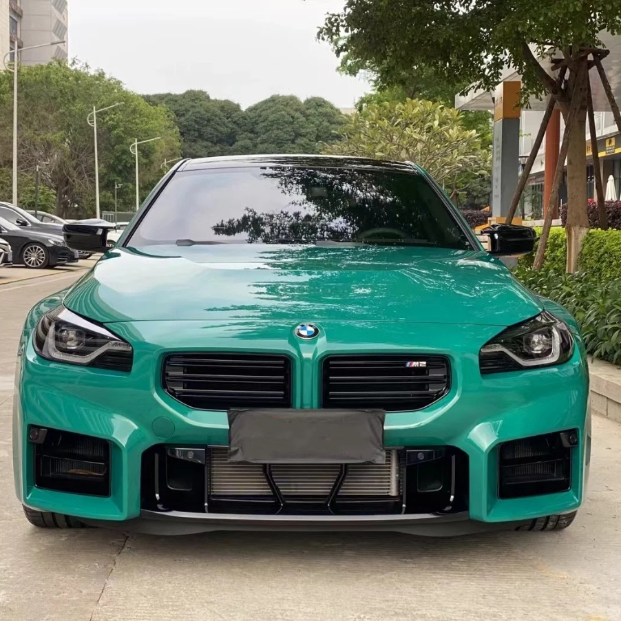 Super Gloss Pine Green Car Vinyl Wrap review Finn.p 01