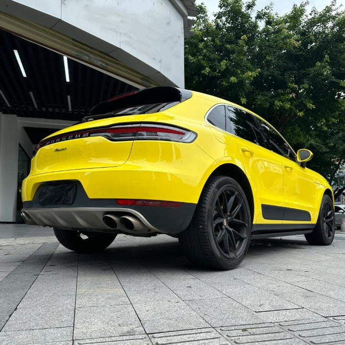 Super Gloss Yellow Car Vinyl Wrap review 2
