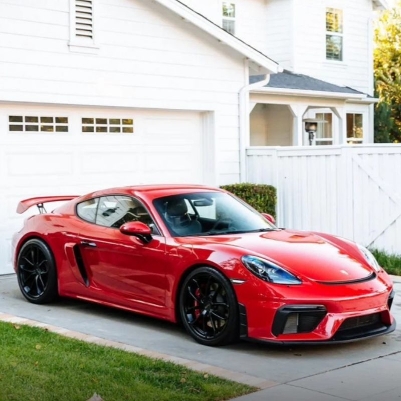 Gloss Metallic Vampire Red Car Vinyl Wrap review 1