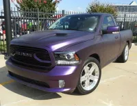 Matte Metallic Purple Car Vinyl Wrap review 0