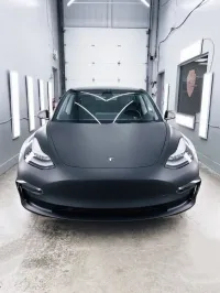 Super Matte Deep Black Car Vinyl Wrap review 0