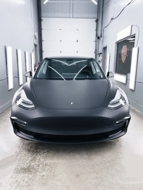  Super Matte Deep Black Car Vinyl Wrap review 