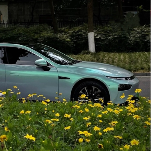 Candy Metallic Grey Green Car Vinyl Wrap review 