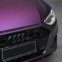 Matte Metallic Purple Car Vinyl Wrap review 2