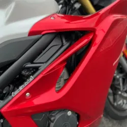 Gloss Metallic Vampire Red Car Vinyl Wrap review Kate 03