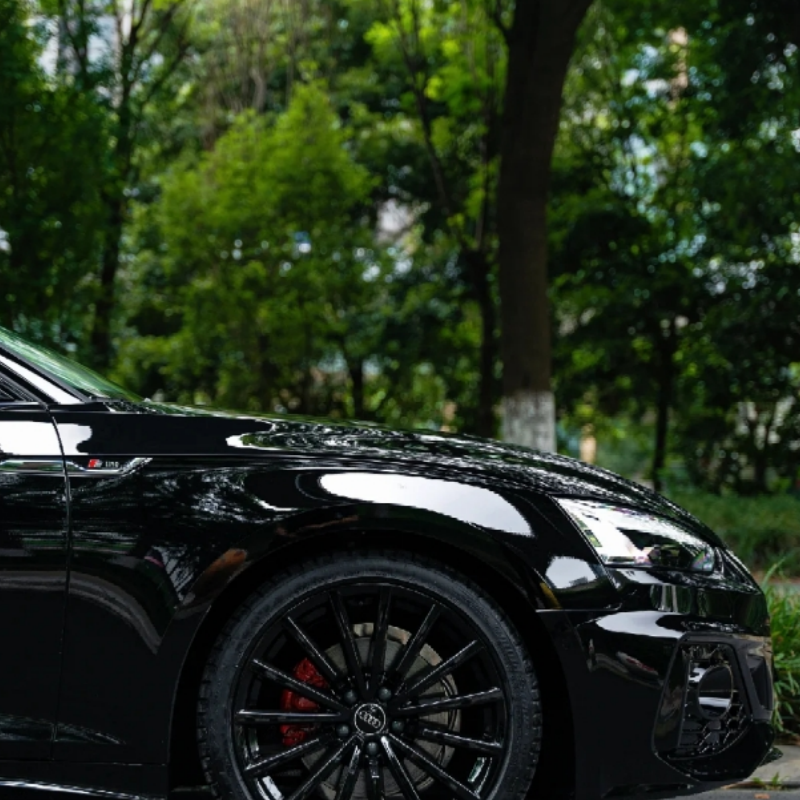 Super Gloss Piano Black Car Vinyl Wrap review 1