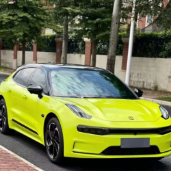 Gloss Acid Lime Green Car Vinyl Wrap review Fayua 02