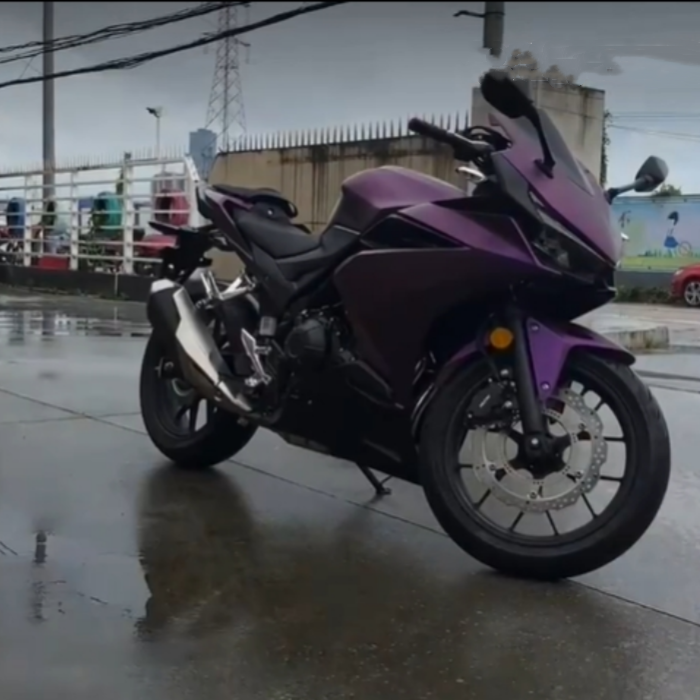 Matte Metallic Purple Car Vinyl Wrap review Kary 02