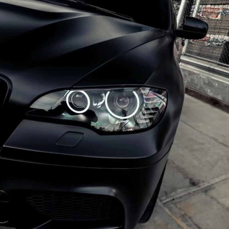 Satin Black Car Vinyl Wrap review 1