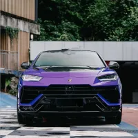 PET Gloss Metallic Midnight Purple Car Vinyl Wrap review 0