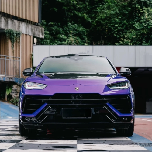 PET Gloss Metallic Midnight Purple Car Vinyl Wrap review 