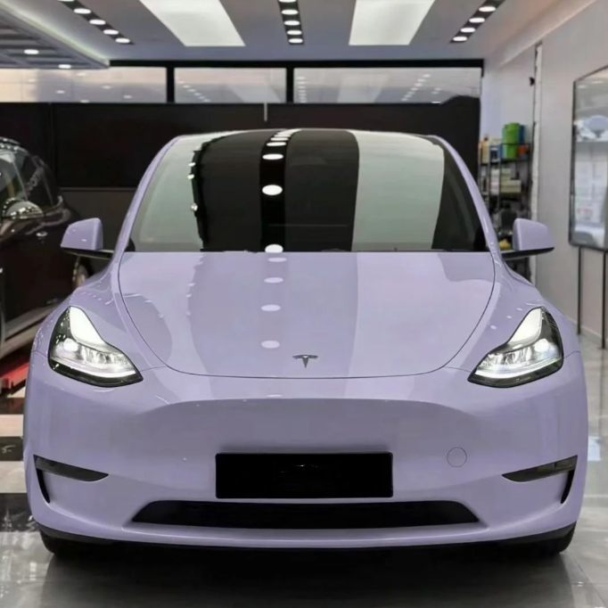 Victoria's Secret Purple Car Vinyl Wrap review Tiugv 02