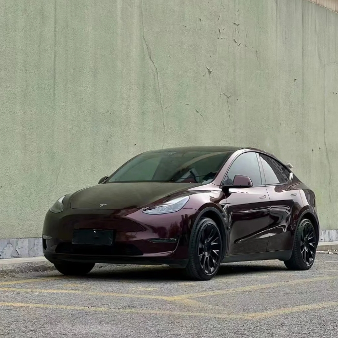 Gloss Metallic Black Rose Car Vinyl Wrap review Yjsd 01