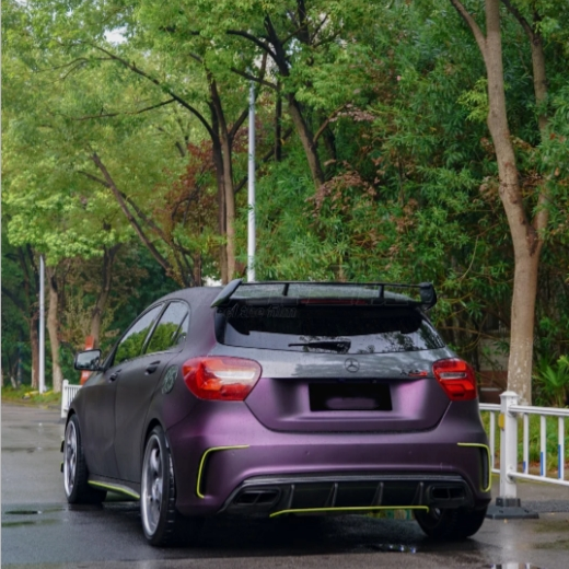 Matte Metallic Purple Car Vinyl Wrap review Xnudt 02