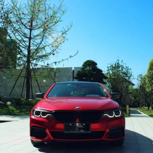 Gloss Metallic Vampire Red Car Vinyl Wrap review 