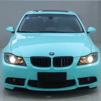 Super Gloss Tiffany Blue Car Vinyl Wrap review 0