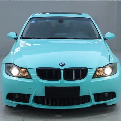 Super Gloss Tiffany Blue Car Vinyl Wrap review 