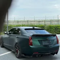 Matte Venom Green Car Vinyl Wrap review 1
