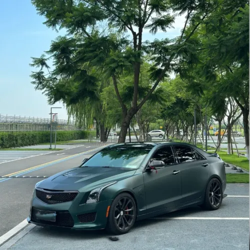 Matte Venom Green Car Vinyl Wrap review 