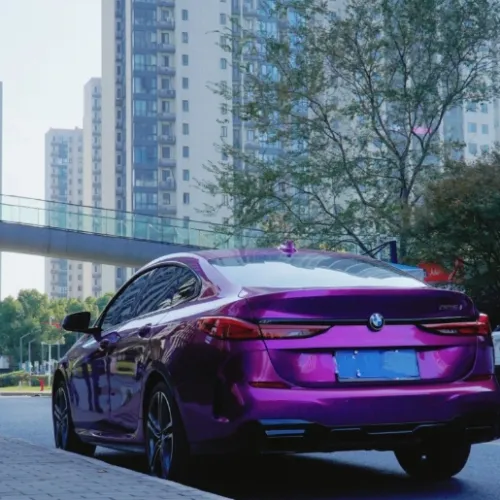  Gloss Metallic Grape Purple Car Vinyl Wrap review 
