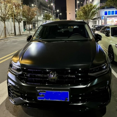 Gloss Metallic Black Car Vinyl Wrap review 