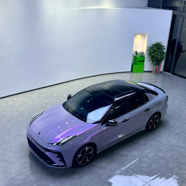 Candy Metallic Gray Purple Car Vinyl Wrap review Abdceu 01