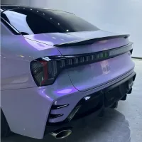 Candy Metallic Gray Purple Car Vinyl Wrap review 2