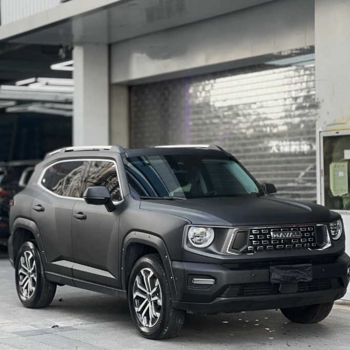 Satin Black Car Vinyl Wrap review 0