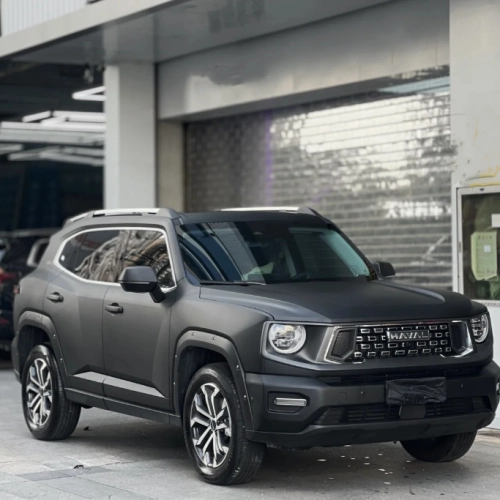 Satin Black Car Vinyl Wrap review 