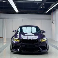 PET Gloss Metallic Midnight Purple Car Vinyl Wrap review 0