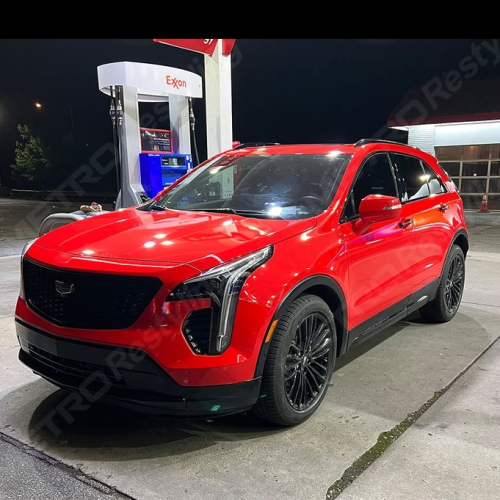Super Gloss Ferrari Red Car Vinyl Wrap review 