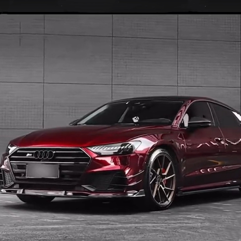  Liquid Metallic Dragon Blood Red Car Vinyl Wrap review 0