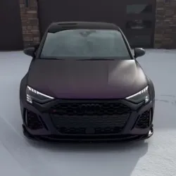 Matte Dark Purple Vinyl Wrap Car Wrap review Anchd 01