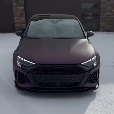 Matte Dark Purple Vinyl Wrap Car Wrap review 