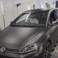 Matte Black Car Vinyl Wrap review 0
