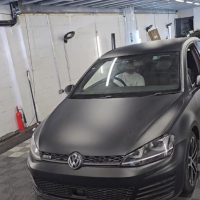 Matte Black Car Vinyl Wrap review 1