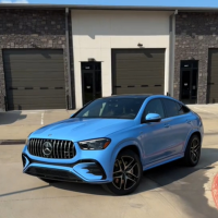 Super Gloss Miami Blue Car Vinyl Wrap review 1