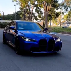Gloss Metallic Jazz Blue Car Vinyl Wrap review Yhndcd 01