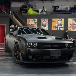 Satin Black Car Vinyl Wrap review Eyeb 02
