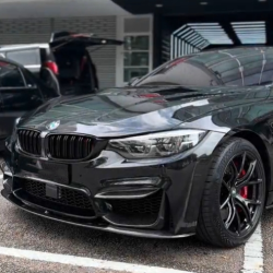Super Gloss Piano Black Car Vinyl Wrap review Judefb 01