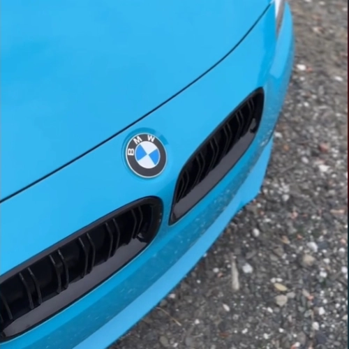 Super Gloss Miami Blue Car Vinyl Wrap review 