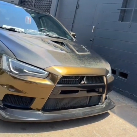 Gloss Metallic Midnight Gold Car Vinyl Wrap review Ufjeru 02