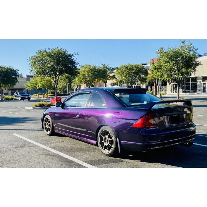 PET Gloss Metallic Midnight Purple Car Vinyl Wrap review 0