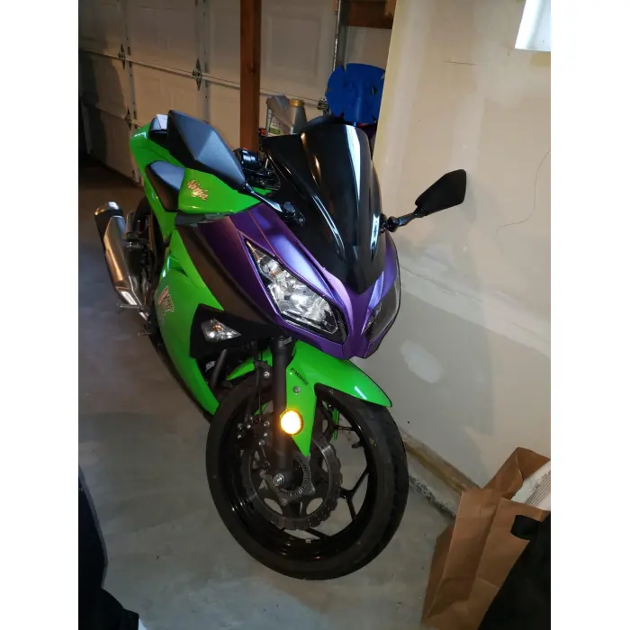 PET Gloss Metallic Midnight Purple Car Vinyl Wrap review Thxsidg