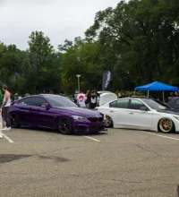 Super Gloss Black Purple Carbon Car Vinyl Wrap review 1
