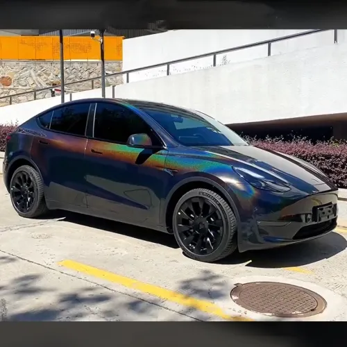 Glossy Laser Black Car Vinyl Wrap review Rhisuhddc